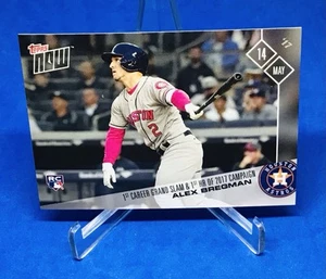 2017 TOPPS NOW - *1ST CAREER GRAND SLAM & 1ST HR OF 2017* ALEX BREGMAN RC #149 - Imagen 1 de 4