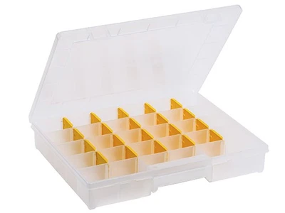 Allit EuroPlus Basic 37/7-20, transparent, Sortimentskasten, Kunststoff, leer - Bild 1 von 3