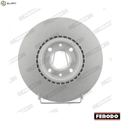2x BRAKE DISC DDF1676C FOR PEUGEOT 3008/MPV 208 308/SW/CC/Van 5008  CITROEN - Image 1 of 4