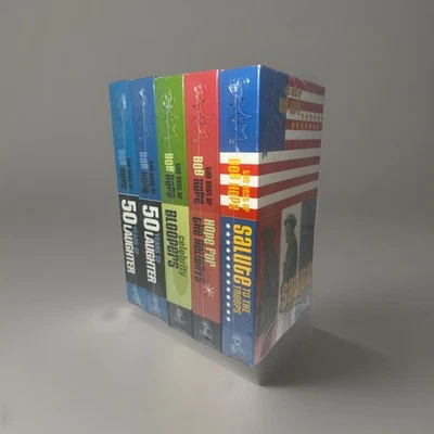 The Best Of Bob Hope-Thanks For The Memories 5 VHS Movie Box Set NEW - Image 1 of 4