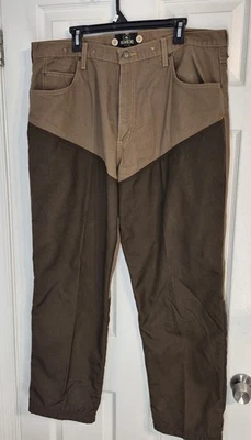 Bass Pro Red Head Brown Field Pants 40x30 Briar Pants - Image 1 of 4