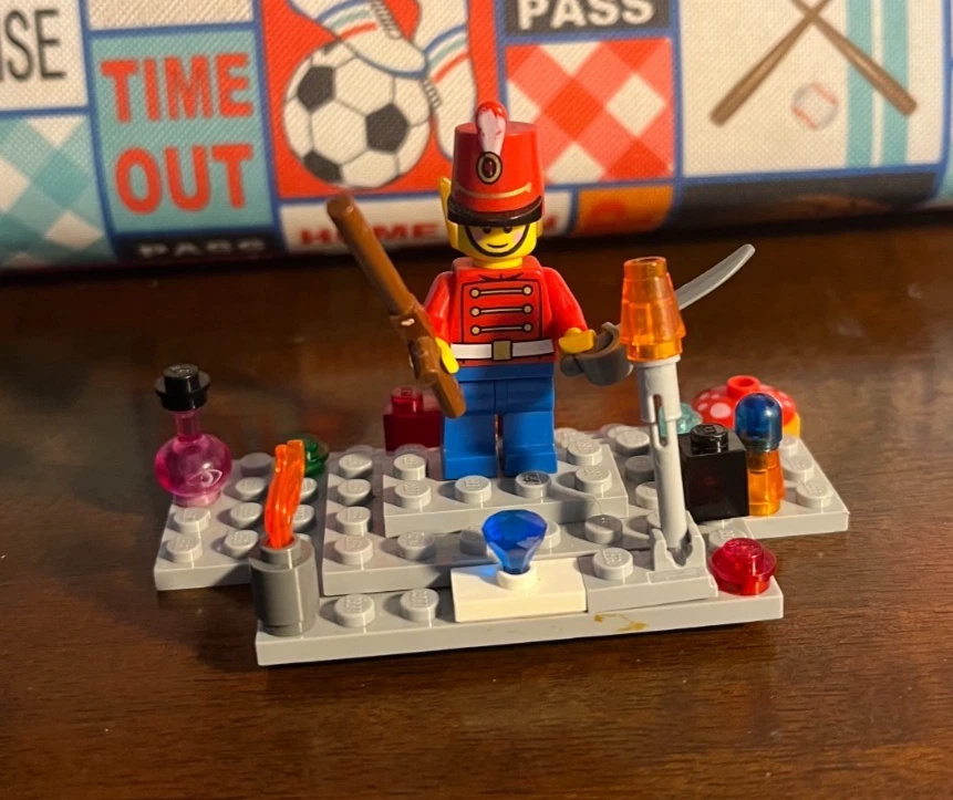 Lego Juguete Soldado Minifigura Ciudad COL162 sin llave Foto 1 de 3