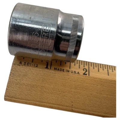 John Deere Socket PT17066 15/16" SAE 1/2" Drive 12Point Chrome Above Average - Image 1 of 4