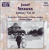 Josef Strauss : Josef Strauss: Edition Vol.20 Cd (2001)