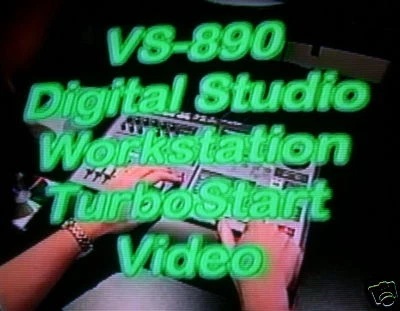 Roland VS-890 Turbostart DVD - A MUST HAVE Video !!!! Other VS VIDEOS AVAILABLE - Image 1 of 3
