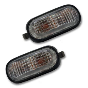 Pair Clear Side Marker Lamp Turn Signal Light For Honda Civic City 1992 1995 - Picture 1 of 6