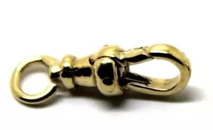 Genuine 9k 9ct Yellow Gold Albert Swivel Clasp 15mm Size - Free post - Picture 1 of 9
