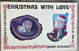 Vintage Decorative Tole Painting Pattern Bk Christmas With Love Susan Scheewe  - Picture 1 of 6