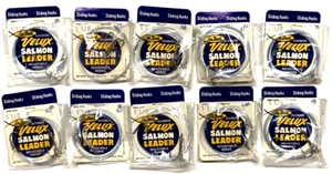 10 PAQUETES Les Davis Velux Salmon Leader Talla 1 - 1/0 Gancho de Cebo Gancho Agudo Combo - Imagen 1 de 21