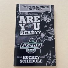 2012/2013 seattle thunderbirds hockey pocket schedule 