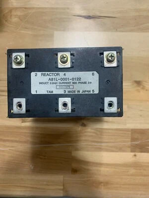 Transformador reactor Fanuc A81L-0001-0122 60A 3 PH #10C30PR4 *ENVÍO GRATUITO* CB Foto 1 de 2