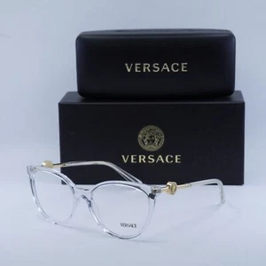 VERSACE VE3298B 148 Crystal 55mm Eyeglasses New Authentic - Picture 1 of 6