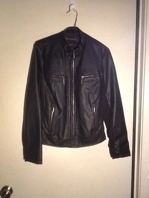 Chaqueta de cuero sintético Bernardo para mujer  Foto 1 de 4