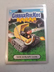 2011 Topps Garbage Pail Kids Flashback Serie 3 tarjetas #46b tanque plateado - Imagen 1 de 16