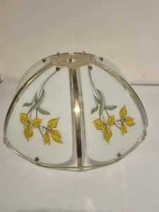 Pretty Glass Light Shade for hanging light fitting - Picture 1 of 3