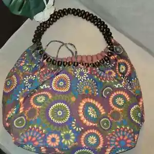Borsa con stampa fiori - Foto 1 di 10