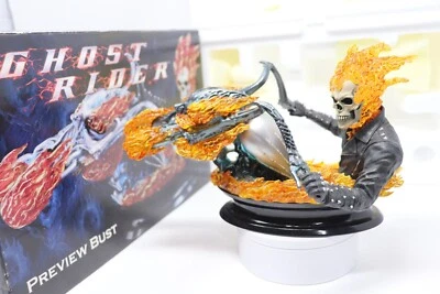 Ghost Rider Hell Cycle Preview Bust Statue 2006 Diamond Select 500 of 5000 Large - Image 1 of 4