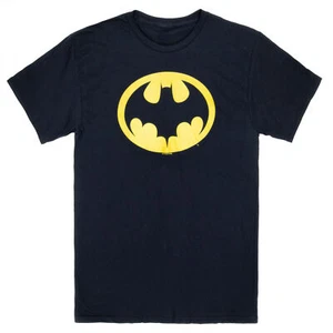 Batman Keaton 1989 Logo T-Shirt schwarz - Bild 1 von 16