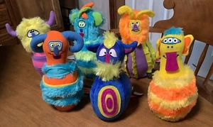 Melissa & Doug Indoor Bowling Game Soft Plush MONSTERS 6 Pins Replacements - Picture 1 of 3
