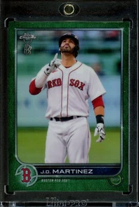 2022 Topps Chrome Ben Baller Edition Green Refractor /99 JD Martinez #67 - Picture 1 of 2
