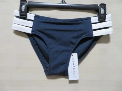 Pantalones de natación Seafolly Australia para mujer bloque fiesta multi correa hipster-US 6/S Foto 1 de 4