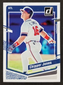 Tarjeta de béisbol Chipper Jones 2023 Panini Donruss #216 (NM) - Imagen 1 de 2