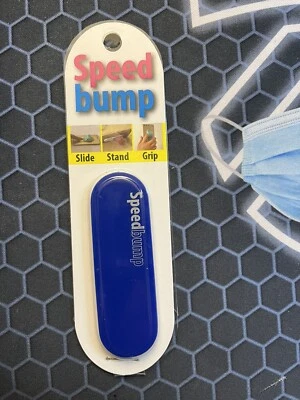 Soporte anillo agarre teléfono speed bump AZUL Foto 1 de 2