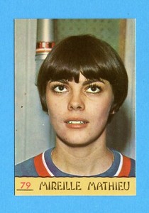 CANTANTI 68 - Panini 1968 - Figurina-Sticker - No. 79 - MIREILLE MATHIEU - Rec