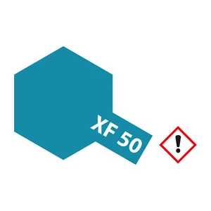 (403,48€/1l) Tamiya XF-50 azul campo mate - 23ml pintura acrílica soluble en agua 3 - Imagen 1 de 1