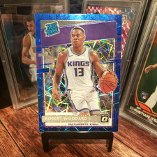 2020/21 Donruss Optic Robert Woodard II Rated Rookie Blue Velocity Prizm #187 #2