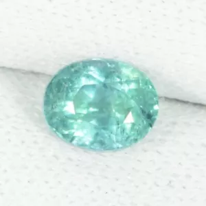0.58 ct GIT" RARE COLLECTOR'S BLUE GREEN - NATURAL KORNERUPINE Oval See Vdo ON - Bild 1 von 4