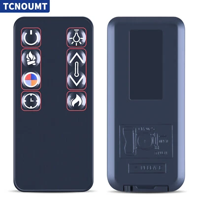 Replacement Remote Control For Real Flame Vivid Flame Electric Fireplace Firebox - Image 1 of 4