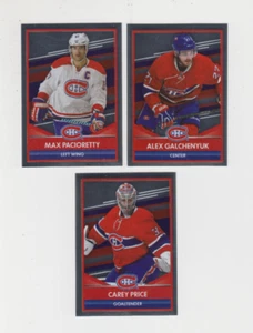 16/17 Panini NHL Sticker Collection Montreal Canadiens Foil (3 Stickers) Price + - Bild 1 von 2