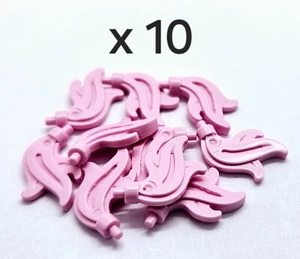 Medieval Castle Custom Bright Pink Triple Plume Feather Parts 64647 - Picture 1 of 3