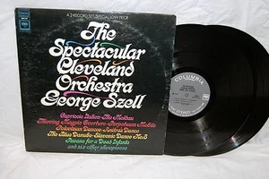 THE SPECTACULAR CLEVELAND ORCHESTRA George Szell 12" Vinyl 2X LP Columbia ~aa - Picture 1 of 3