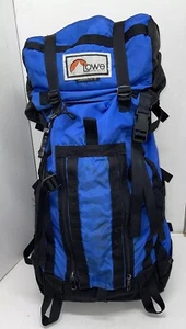Vintage Lowe Alpine Systems Cloud Walker 3 Hiking Backpack Blue/Black - Picture 1 of 21