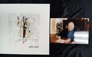Stampa incisa CRUELLA DeVIL 101 Dalmati Disney Treasures FIRMATA MARC DAVIS - Foto 1 di 1
