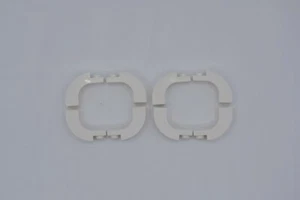 LEGO 8 x Halbbogen weiß White Brick Arch 1x3x2 Curved Top 6005 4629913 - Bild 1 von 2