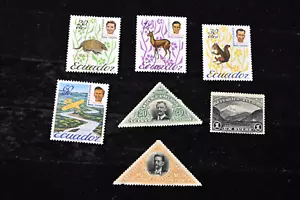 ECUADOR 1968 MISIONEROS S 726-729 MNH + S177-179 + S 180 MH - Imagen 1 de 3
