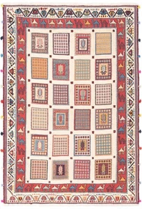 Nimbaft Alfombra Persa Hecha a Mano 163x108 cm-Nomadic Oriente Carpet Alfombra - Imagen 1 de 13