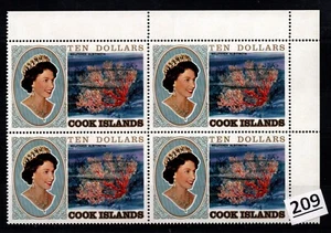 /// 4X COOK ISLANDS - MNH - QUEEN ELIZABETH II - CORALS - Picture 1 of 1