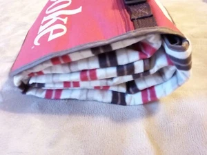 Coca Cola Collectible Picnic Blanket Promotional Item Brand New Easy Storage - Picture 1 of 15