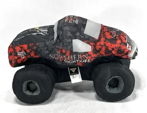 Monster Jam Truck NORTHERN NIGHTMARE 13" Soft Plush FELD Entertainment 2016 EXC! - Picture 1 of 8