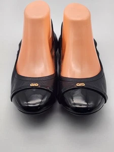🔥🔥 Ballerine plate classique en cuir noir Cole Haan taille 8,5 B🔥🔥 - Photo 1/8