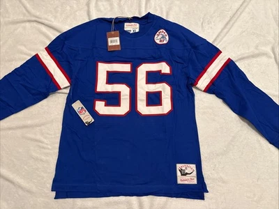 Mitchell & Ness 男式 Lawrence Taylor Giants 复古长袖针织球衣 XL — 第 1/4 张图片