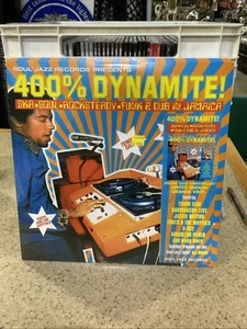 V.A. 400% Dynamite 2xLP Soul Jazz RECORD STORE DAY RSD Orange Vinyl New! - Picture 1 of 1