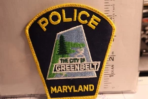 police patch  GREENBELT POLICE MARYLAND - Picture 1 of 1