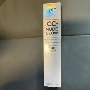 IT Cosmetics CC+ Nude Glow Lightweight Foundation SPF40, FAIR LIGHT Exp 7/26 - Picture 1 of 2