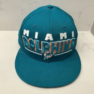 Vintage Miami Dolphins 9FIFTY Snapback Mütze türkis weiß orange NFL Cap M/L - Bild 1 von 6