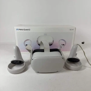Broken Meta Quest 2 128GB Standalone All-in-One VR Headset KW49CM Read - Picture 1 of 14